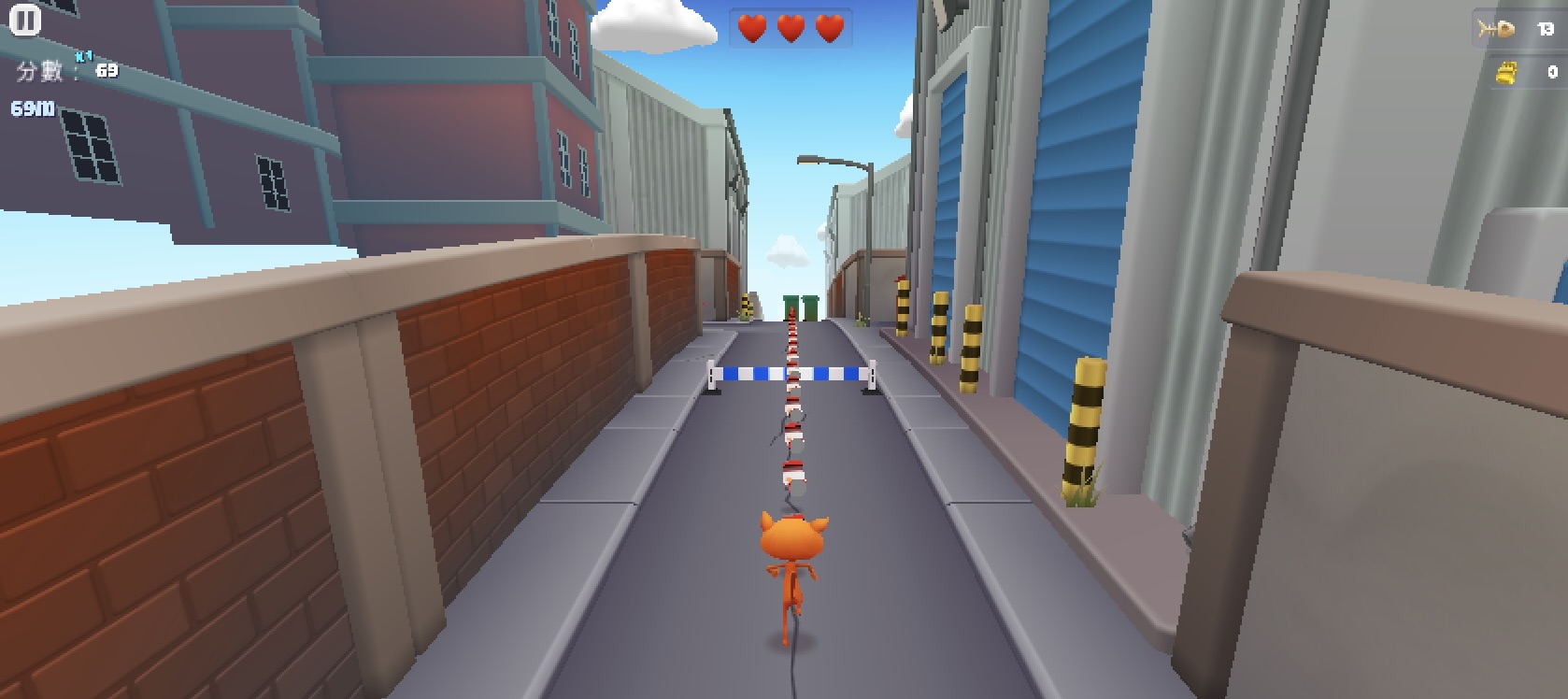 Running Meow 遊戲截圖