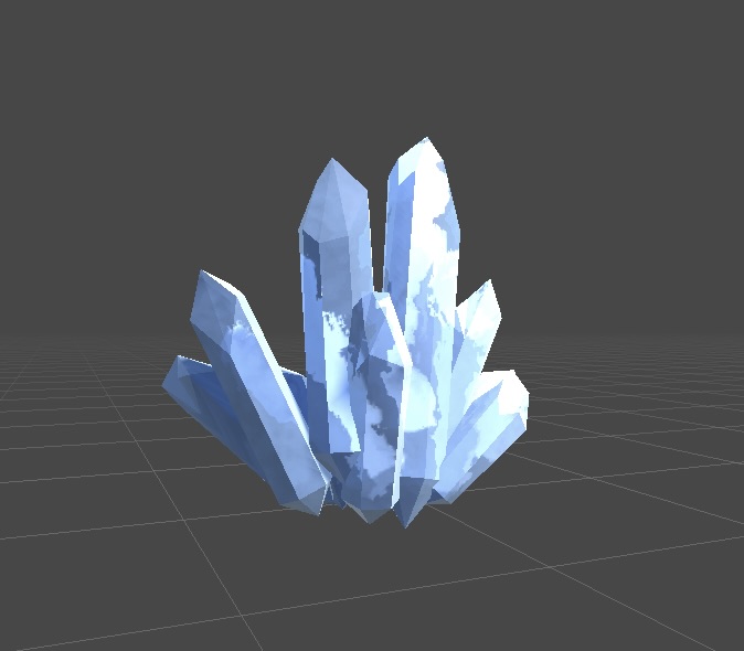 Unity水晶體冰特效